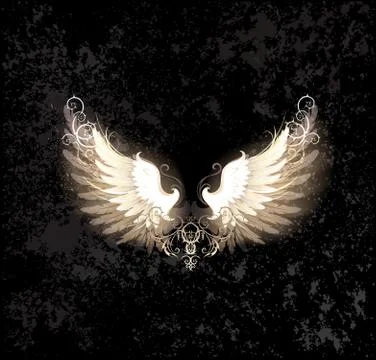 Light Wings Stock Illustration