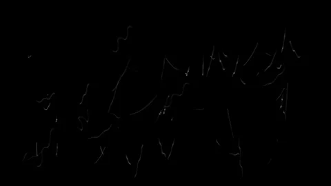 Light wisps 3 Stock Footage 95640063