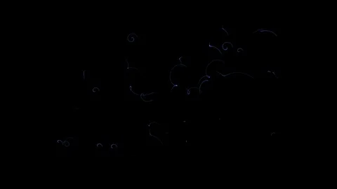 Light wisps 7 Stock Footage 95644449