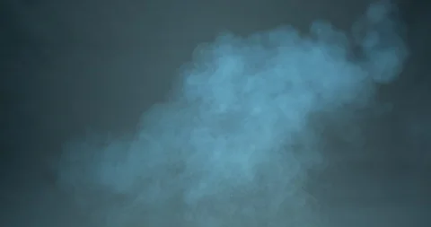 Light wispy smoke on a dark background Stock Footage 98213638