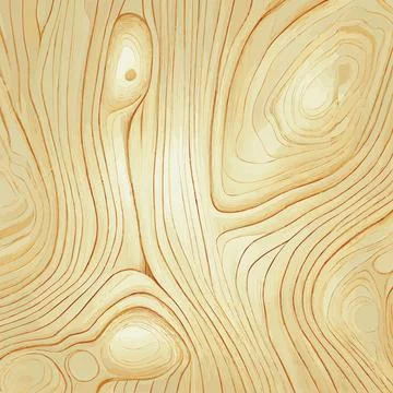 Light wood texture background with knots - Vector Stock Illustration