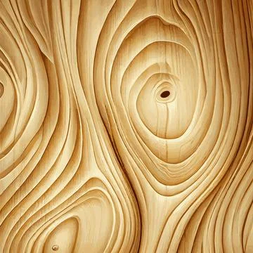 Light wood texture background with knots - Vector Stock Illustration