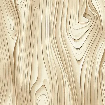 Light wood texture background with knots - Vector Illustrazione stock