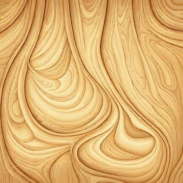 Light wood texture background with knots - Vector Stock Illustration