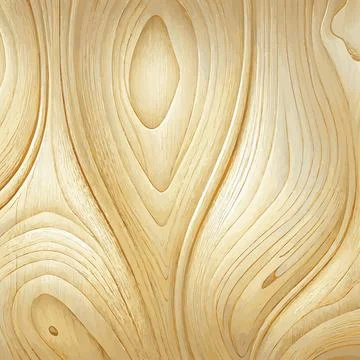 Light wood texture background with knots - Vector Stock Illustration