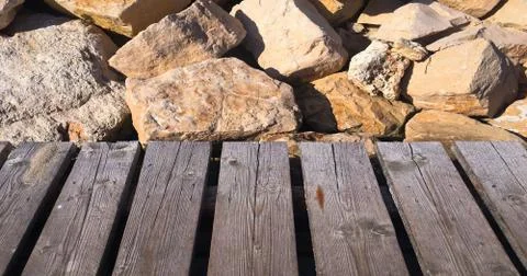 Light wood texture background surface with old natural pattern or old wood te 写真素材