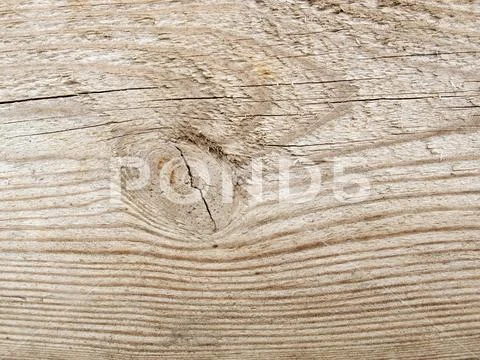 Light wooden board with knot close up Stock Photos