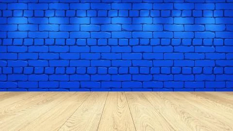 The light wooden table top in the background is a blue old brick. Spotlight e 库存插图