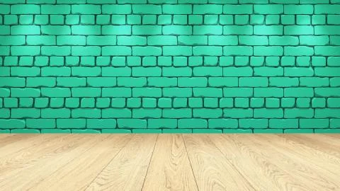 The light wooden table top in the background is a turquoise old brick. Spotli Stock Illustration
