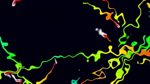 Light worms psychedelic Stock-Footage 27830214