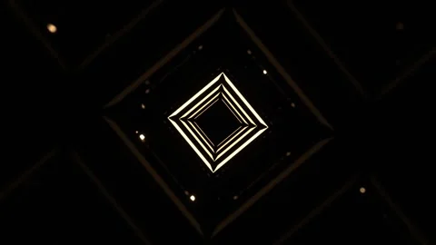 Light Yellow Abstract Digital Pulse Spectrum Background VJ Loop in 4K Stock Footage 341669170