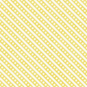 Light yellow and white small polka dots and stripes pattern repeat background 스톡 일러스트