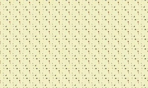 Light yellow background with small black dotted pattern Stock Illustration