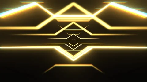 Light Yellow Chaotic Flashing Static and Glitches for Nightclub Background V Stock Footage 341672793