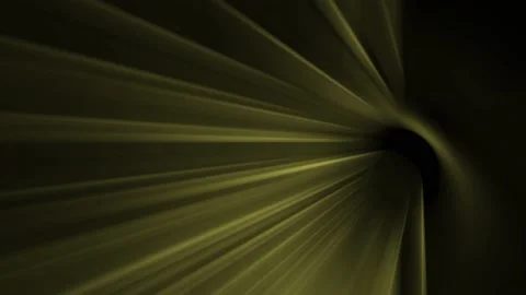 Light yellow flashing beams of light are moving on a dark background Stock Footage 221488014