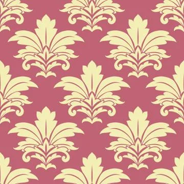 Light yellow floral pattern graphic design Illustrazione stock