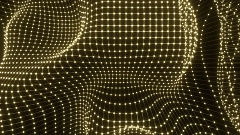 Light Yellow Liquid Changing Grid Background VJ Loop in 4K Stock Footage 316899464