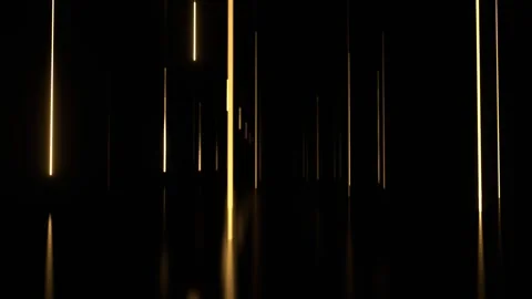 Light Yellow Neon Light Falling Down Background VJ Loop in 4K 库存影片 337926184