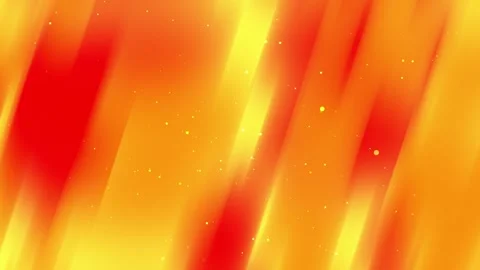 Light yellow orange background, white particle light streaks and scattered Stock Footage 297529150