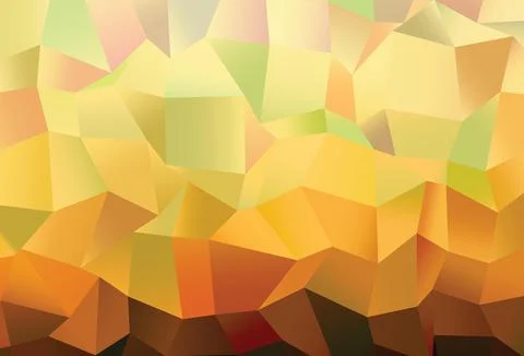 Light Yellow, Orange vector backdrop with lines, rectangles. Stock Illustration