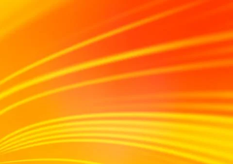 Light Yellow, Orange vector blurred shine abstract pattern. イラスト素材