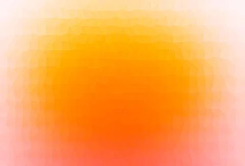 Light Yellow, Orange vector blurry triangle pattern. 스톡 일러스트