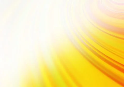 Light Yellow, Orange vector glossy bokeh pattern. イラスト素材