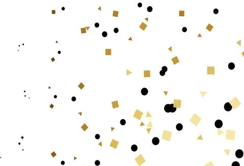 Light Yellow, Orange vector layout with circles, lines, rectangles. Illustrazione stock