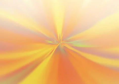 Light Yellow, Orange vector modern bokeh pattern. Illustrazione stock