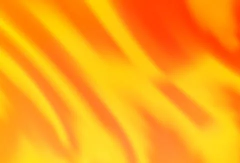 Light Yellow, Orange vector pattern with liquid shapes. Illustrazione stock