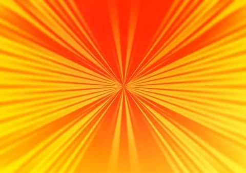 Light Yellow, Orange vector pattern with narrow lines. Illustrazione stock