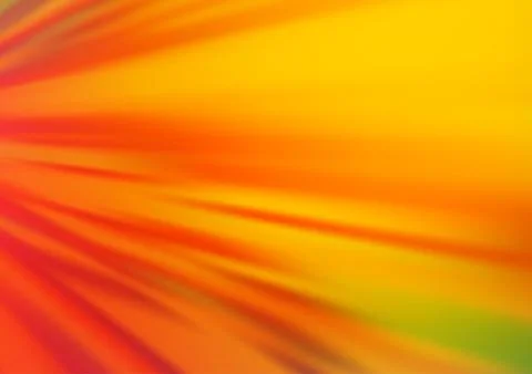 Light Yellow, Orange vector pattern with narrow lines. Stock Illustration