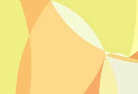 Light Yellow, Orange vector pattern with bubble shapes. Stockillustratie