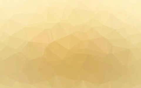 Light Yellow, Orange vector polygon abstract background. 스톡 일러스트