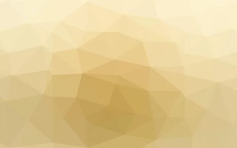Light Yellow, Orange vector polygonal pattern. イラスト素材