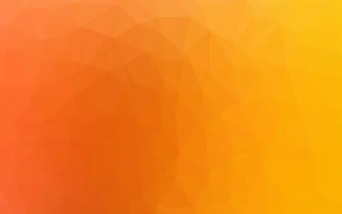 Light Yellow, Orange vector shining triangular template. Illustrazione stock