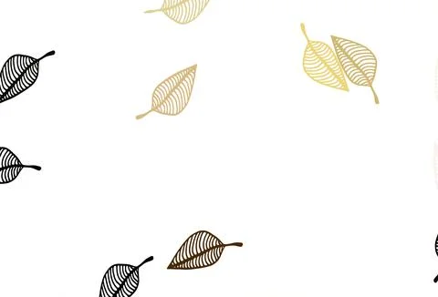 Light Yellow, Orange vector sketch pattern. Illustrazione stock