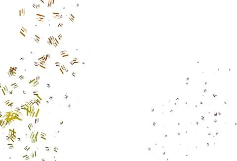 Light Yellow, Orange vector texture with colorful lines. Stock Illustration