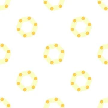 Light yellow pattern seamless vector Stock Illustration