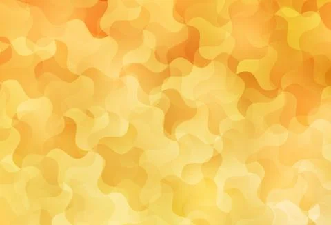 Light Yellow vector abstract mosaic pattern. Stock Illustration