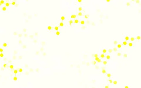 Light Yellow vector backdrop with artificial intelligence data. Stock Illustration