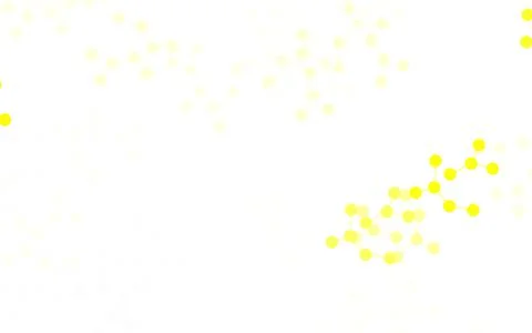 Light Yellow vector backdrop with artificial intelligence data. イラスト素材