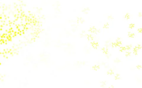 Light Yellow vector backdrop with artificial intelligence data. イラスト素材