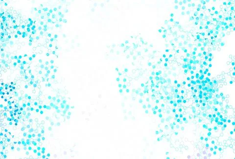 Light Yellow vector background with forms of artificial intelligence. Illustrazione stock