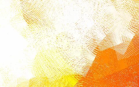 Light Yellow vector background with wry lines. Stock Illustration