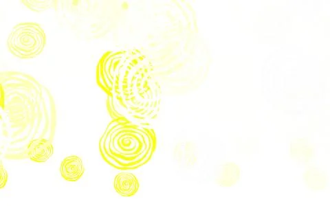 Light Yellow vector elegant pattern with roses. Stock Illustration