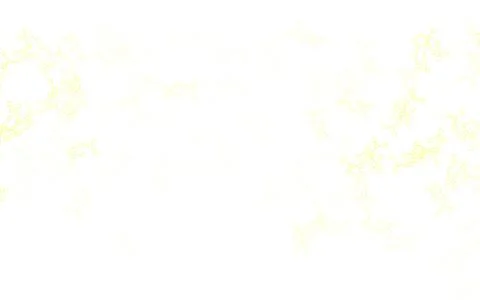 Light Yellow vector pattern with artificial intelligence network. 스톡 일러스트