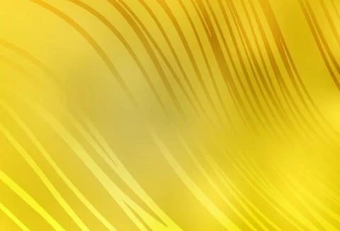 Light Yellow vector pattern with lines. Stock Illustration