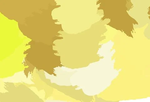 Light Yellow vector pattern with random forms. イラスト素材