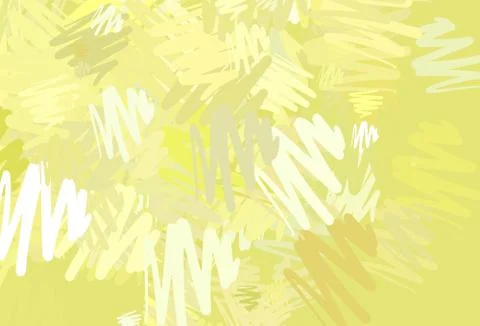 Light Yellow vector pattern with sharp lines. Illustrazione stock